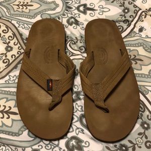 Men’s XL Rainbow leather sandals